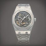 Royal Oak, Reference 15305ST.OO.1220ST.01 A stainless steel skeletonised wristwatch with bracelet Circa 2013 | 愛彼  | Royal Oak 型號 15305ST-O.1220ST.01 精鋼鏤空鍊帶腕錶，製作年份約 2013