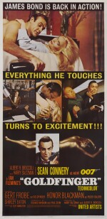 Goldfinger (1964) Poster, US  