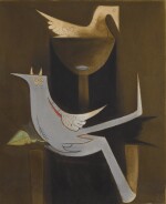 Mujer con pájaro (Femme aux oiseaux)