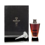 The Macallan 57 Year Old in Lalique, Six Pillars, Third Edition 48.5 abv NV (1 BT75)