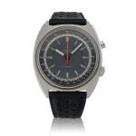 Chronostop Seamaster, Ref. 145.007 Stainless steel single-button chronograph wristwatch Circa 1969