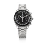 OMEGA  | SPEEDMASTER REDUCED AUTOMATIC, REF 3510-50.00    STAINLESS STEEL CHRONOGRAPH WRISTWATCH WITH BRACELET    CIRCA 1997