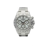 ROLEX | REFERENCE 116520 DAYTONA   A STAINLESS STEEL AUTOMATIC CHRONOGRAPH WRISTWATCH WITH REGISTERS AND BRACELET, CIRCA 2000