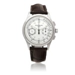  PATEK PHILIPPE | WHITE GOLD CHRONOGRAPH WRISTWATCH WITH PULSATION SCALE CIRCA 2014