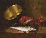 EMIL CARLSEN | STILL LIFE WITH LOBSTER POT AND FISH