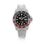 ROLEX | GMT-MASTER II 'PEPSI', REF 126710BLRO STAINLESS STEEL DUAL-TIME WRISTWATCH WITH DATE AND BRACELET CIRCA 2019