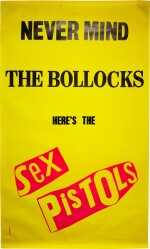 Jamie Reid | Never Mind the Bollocks, promotional poster for the release of the album on 28 October 1977