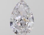 A 1.01 Carat Pear-Shaped Diamond, D Color, Interally Flawless