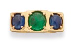 EMERALD AND DIAMOND RING, DINH VAN FOR CARTIER