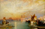 Sunset Santa Maria and the Ducal Palace, Venice