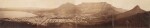 South Africa | Photograph panorama of Cape Town, circa. 1870