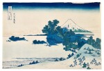KATSUSHIKA HOKUSAI (1760-1849)  SHICHIRI BEACH IN SAGAMI PROVINCE (SOSHU SHICHIRI-GA HAMA)  | EDO PERIOD, 19TH CENTURY