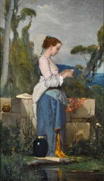 HENRI TAUREL | A YOUNG WOMAN AT A WELL