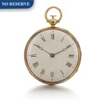 FRENCH, LONDON | A GOLD OPEN-FACED QUARTER REPEATING WATCH   CIRCA 1850, NO. 5683