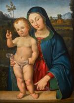 CIRCLE OF ANDREA DI ALOIGI DI APOLLONIO DA ASSISI, CALLED L'INGEGNO | Madonna and Child