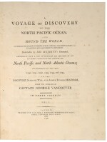 VANCOUVER, GEORGE | A Voyage of Discovery to the North Pacific Ocean, and Round the World; in which the coast of North-West America has been carefully examined and accurately surveyed... [Edited by John Vancouver]. London: printed for G.G. & J. Robinson and J. Edwards, 1798