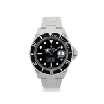 ROLEX | REFERENCE 16610 SUBMARINER  A STAINLESS STEEL AUTOMATIC WRISTWATCH WITH DATE AND BRACELET, CIRCA 2005