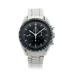 OMEGA | REFERENCE 145.022 SPEEDMASTER   A STAINLESS STEEL CHRONOGRAPH WRISTWATCH WITH BRACELET, CIRCA 1974