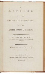 Adams, John | First complete edition of Adams's most powerful political discourse
