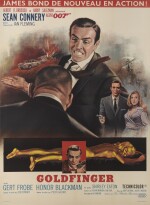 Goldfinger (1964), French poster