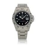 Explorer II, Ref. 16570  Stainless steel wristwatch with 24 hour indication, date and bracelet  Circa 1998