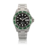 'Kermit' Submariner Ref. 16610 Stainless Steel Wristwatch With Date And Bracelet Circa 2006