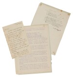 Fitzgerald, F. Scott | An archive including an early typescript of The Romantic Egotist