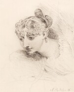 Study of a lady, perhaps Lavinia de Irujo (1794 - after 1855)