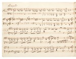 W. A. Mozart---E. A. Förster. Scribal copy of the Variations on a Theme by Sarti, K. Anh.289 (Anh.C 26.06), late C18th?