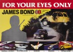 For Your Eyes Only (1981), special Corgi Toys tie-in poster