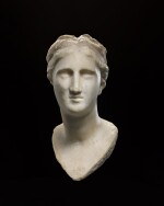A Hellenistic Marble Portrait Head of a Ptolemaic Queen, 3rd/2nd Century B.C.