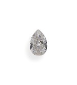 A 1.03 Carat Pear-Shaped Diamond, I Color, Internally Flawless