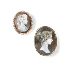 DEUX BROCHES CAMÉES | TWO CAMEO BROOCHES