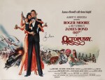 Octopussy (1983), poster, British, signed by Roger Moore