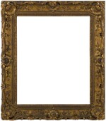 An 18th century French Rococo carved giltwood frame