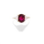 BAGUE RUBIS ET DIAMANTS | RUBY AND DIAMOND RING 
