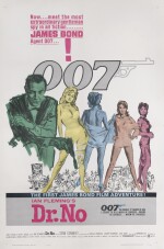 Dr. No (1962), poster, first US release (1963)