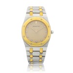 Royal Oak, Reference 56303SA | A yellow gold, stainless steel and diamond-set bracelet watch, Circa 1990| 愛彼 | 皇家橡樹系列 型號56303SA | 黃金及精鋼鑲鑽石鏈帶腕錶，約1990年製