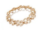Diamond necklace-bracelet combination (Coppia di bracciali in diamanti)