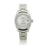 Reference 179160 Datejust  A stainless steel automatic wristwatch with date and bracelet, Circa 2006