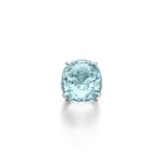 Attractive Paraiba tourmaline and diamond ring | Schullin 帕拉伊巴璧璽及鑽石戒指