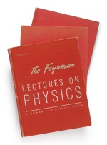 Feynman, Richard P. "The Feynman Lectures On Physics." Feynman'S Own Office Copy, Signed By Him.