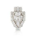 Diamond Clip-Brooch | 卡地亞 | 裝飾藝術時期 鑽石胸針
