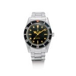 ROLEX | SUBMARINER ' JAMES BOND SMALL CROWN', REFERENCE 6536, A STAINLESS STEEL WRISTWATCH WITH BRACELET, CIRCA 1957 | 勞力士 | "Submariner ""James Bond Small Crown"" 型號6536  精鋼鏈帶腕錶，錶殼編號398558，約1957年製"