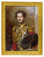 SIMON JACQUES ROCHARD | Portrait of Sir John Cathcart, 5th Bt  (1810-1878)
