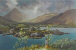 GEORGE RUSSELL, CALLED AE | GAZING OVER THE LOUGH, CO DONEGAL