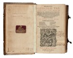 Chemnitz, Examinis Concilii Tridentini, Frankfurt, 1590, 2 volumes, contemporary pigskin