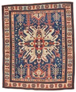 A SOUTH CAUCASIAN RUG WITH CHELABERD MEDALLION