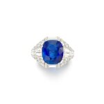 Sapphire and diamond ring 