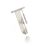 Diamond and pearl brooch (Spilla in diamanti e perle)